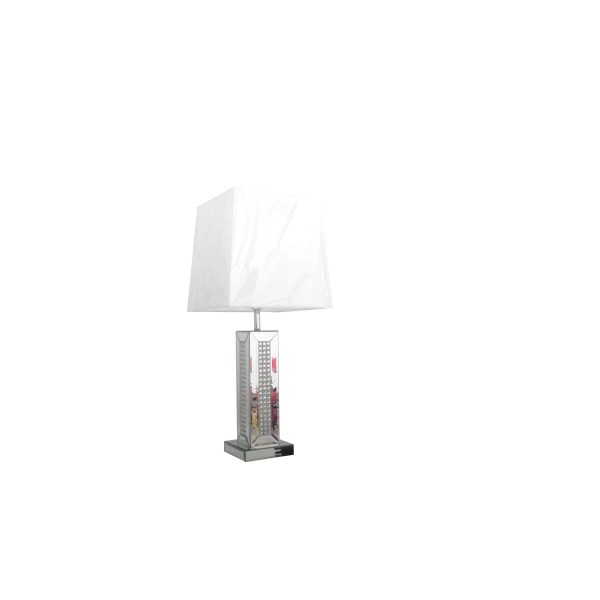 LAMPA STOŁOWA SZKLANA