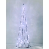 STOŻEK AKRYLOWY LED 40CM