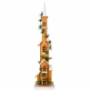 DREWNIANY DOMEK LED 91CM
