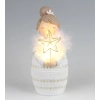 ANIOŁ POLYRESIN Z LED 23CM