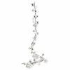 GIRLANDA DEKORACYJNA SREBRNA 180CM
