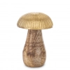 GRZYB DREWNIANO- METALOWY 10,5 CM