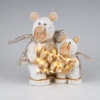 MIŚ POLYRESIN Z LED 18CM