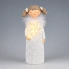 ANIOŁ POLYRESIN Z LED 27,5CM