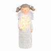 ANIOŁ POLYRESIN Z LED 27,5CM