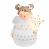ANIOŁ POLYRESIN Z LED 18,5CM