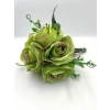BUKIET RÓŻ ZIELONY 26 CM