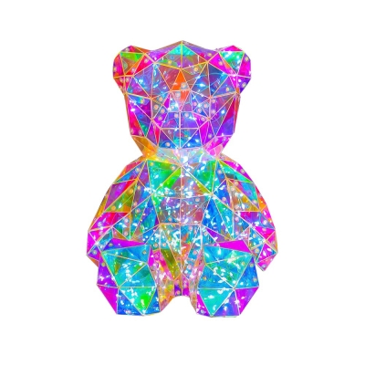 DEKORACJA LED TEDDY BEAR 31CM