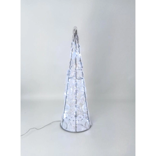 STOŻEK AKRYLOWY LED 40CM