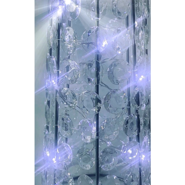STOŻEK AKRYLOWY LED 40CM