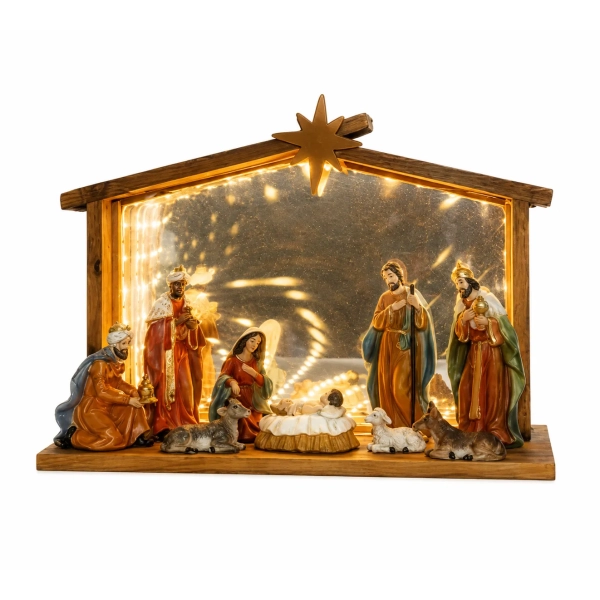 SZOPKA POLYRESIN LED 24,2CM
