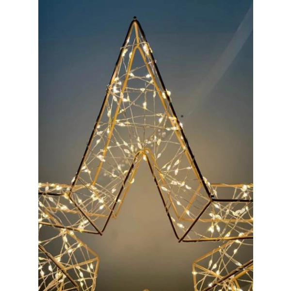 GWIAZDA LED 38CM