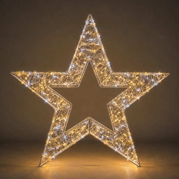 GWIAZDA LED 58CM