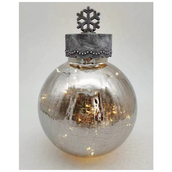 BOMBKA SZKLANA LED 26,5CM