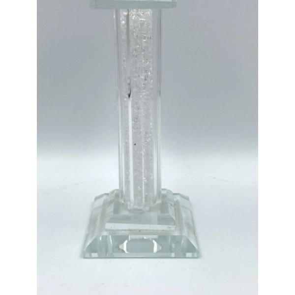 ŚWIECZNIK KRYSZTAŁOWY 16,5CM CLASSIC