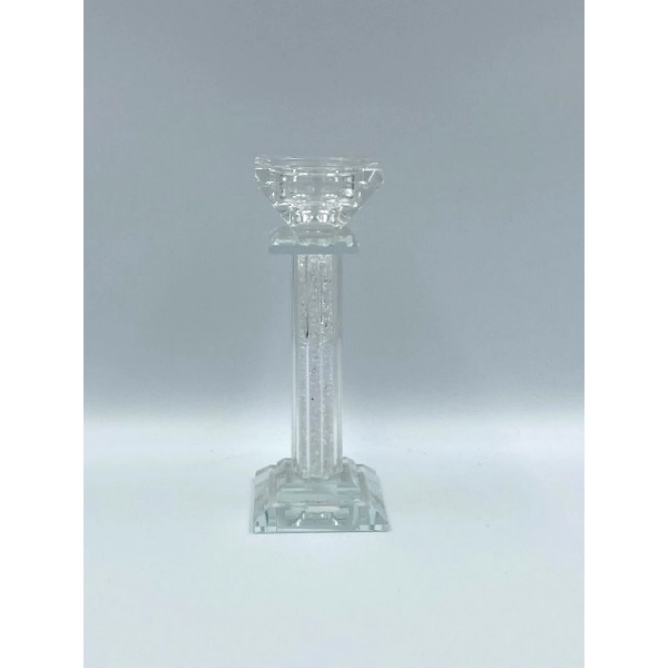 ŚWIECZNIK KRYSZTAŁOWY 16,5CM CLASSIC