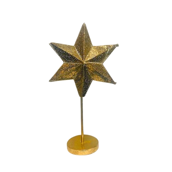 GWIAZDA METALOWA- LAMPA 56 CM