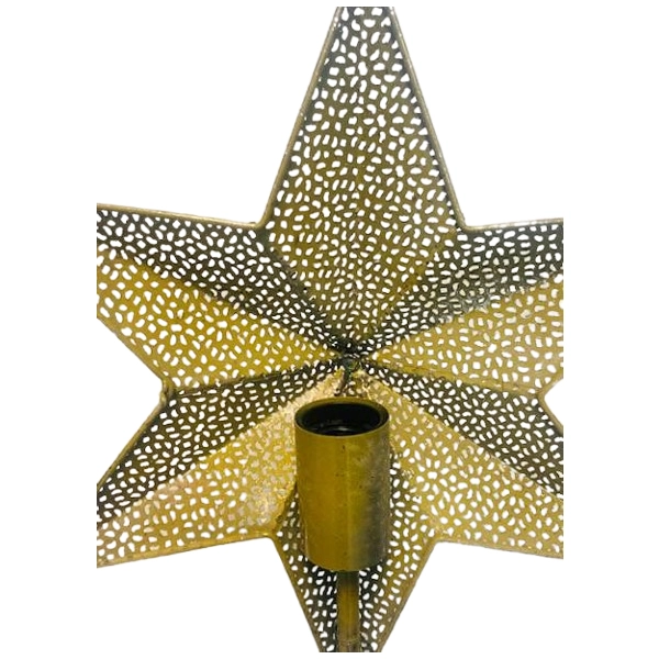 GWIAZDA METALOWA- LAMPA 56 CM