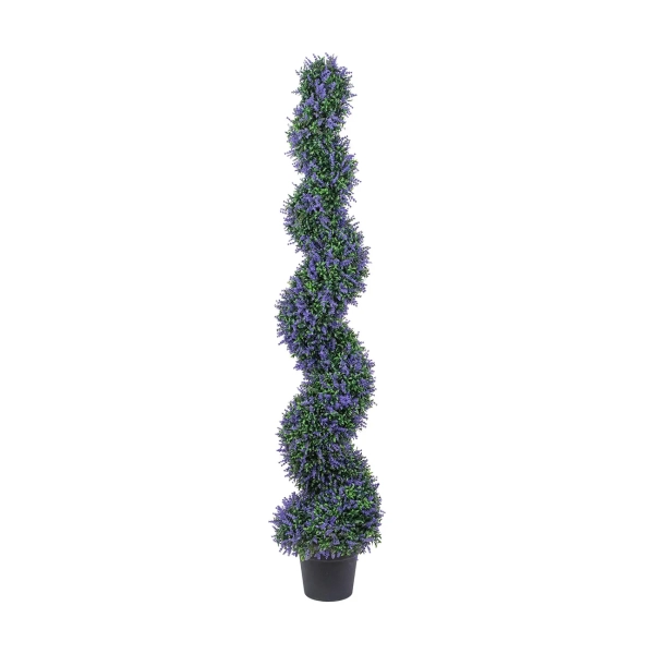 SPIRALNE DRZEWKO LAWENDOWE W DONICZCE 150CM