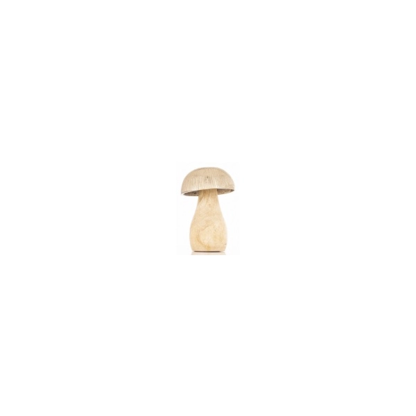 GRZYB DREWNIANO- METALOWY 13 CM
