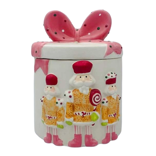 POJEMNIK CERAMICZNY DZIADEK DO ORZECHÓW 19CM