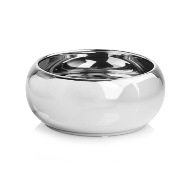 OSŁONKA CERAMICZNA SREBRNA 24CM