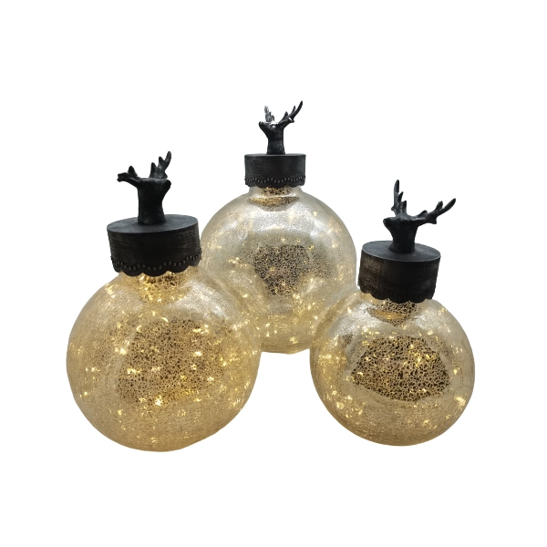 BOMBKA SZKLANA LED 30,5CM