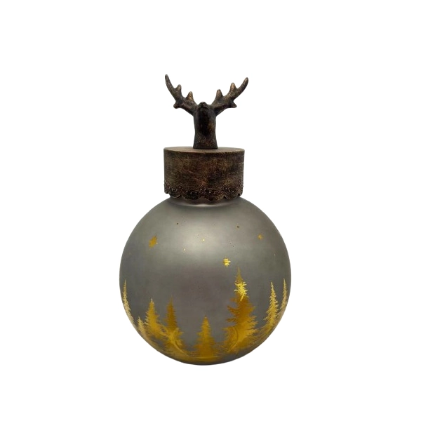 BOMBKA SZKLANA LED 26,5CM