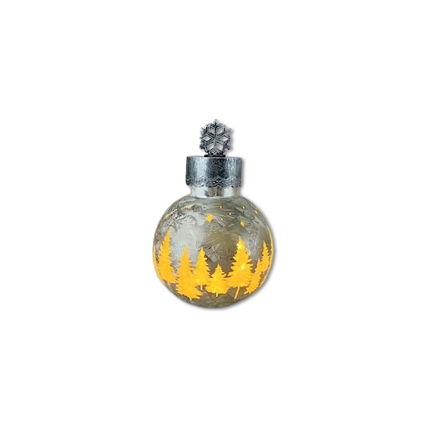 BOMBKA SZKLANA LED 26,5CM