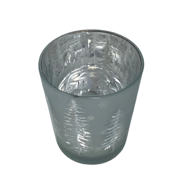 ŚWIECZNIK SZKLANY 13CM