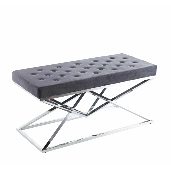 ŁAWKA ZE STALI NIERDZEWNEJ 97CM