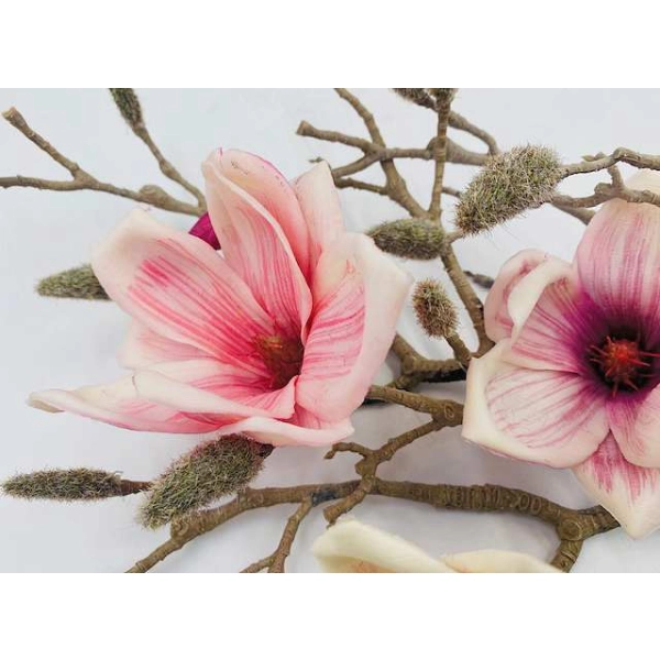 GAŁĄZKA MAGNOLII 48CM SILIKON