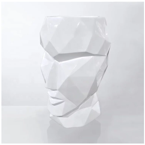 DONICA FIBERGLASS- WHITE MAT CUBE 50CM