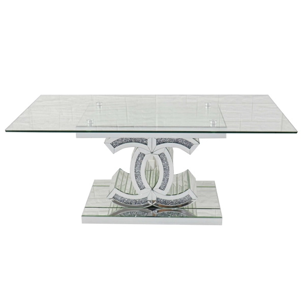 STOLIK SZKLANY- CHACELL 120CM