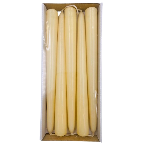 ŚWIECA STOŻEK 24CM/10 SZT